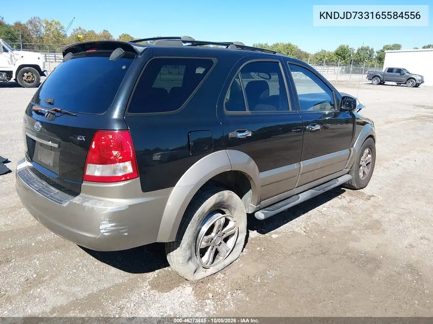 2006 KIA SORENTO VIN KNDJD733165584556 — фото 5
