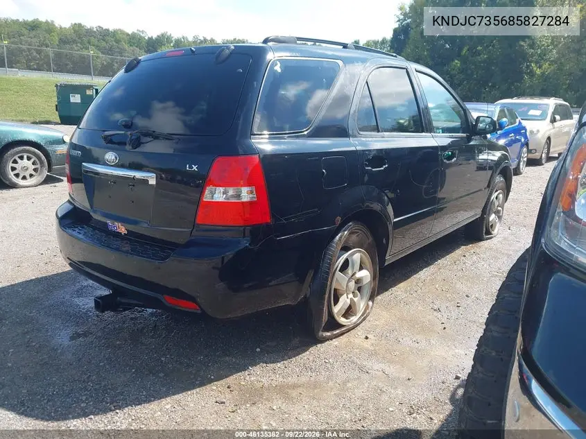 2008 KIA SORENTO VIN KNDJC735685827284 — фото 4