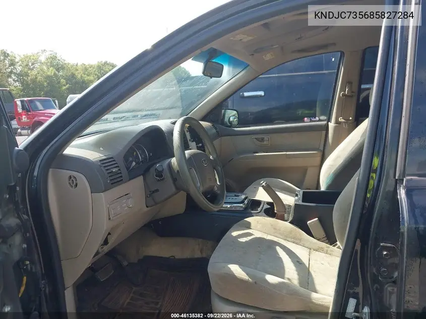 2008 KIA SORENTO VIN KNDJC735685827284 — фото 5