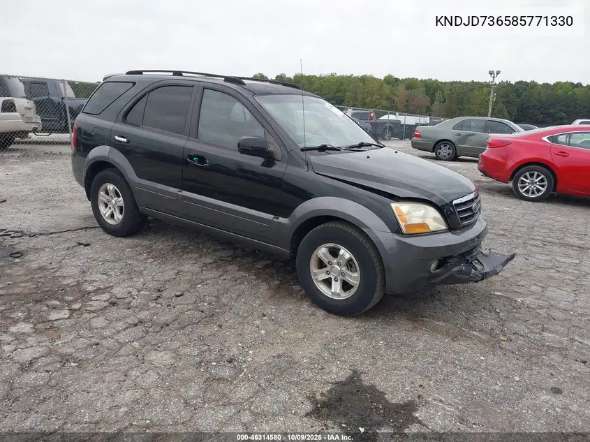KIA SORENTO 2008, VIN KNDJD736585771330