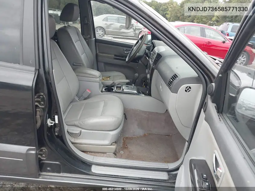 2008 KIA SORENTO VIN KNDJD736585771330 — фото 5