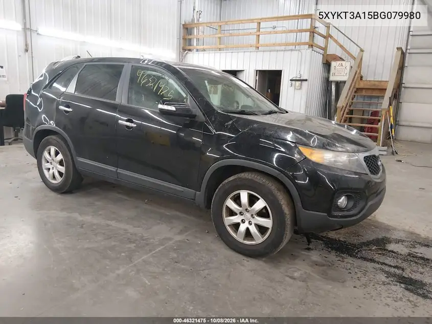 KIA SORENTO 2011, VIN 5XYKT3A15BG079980
