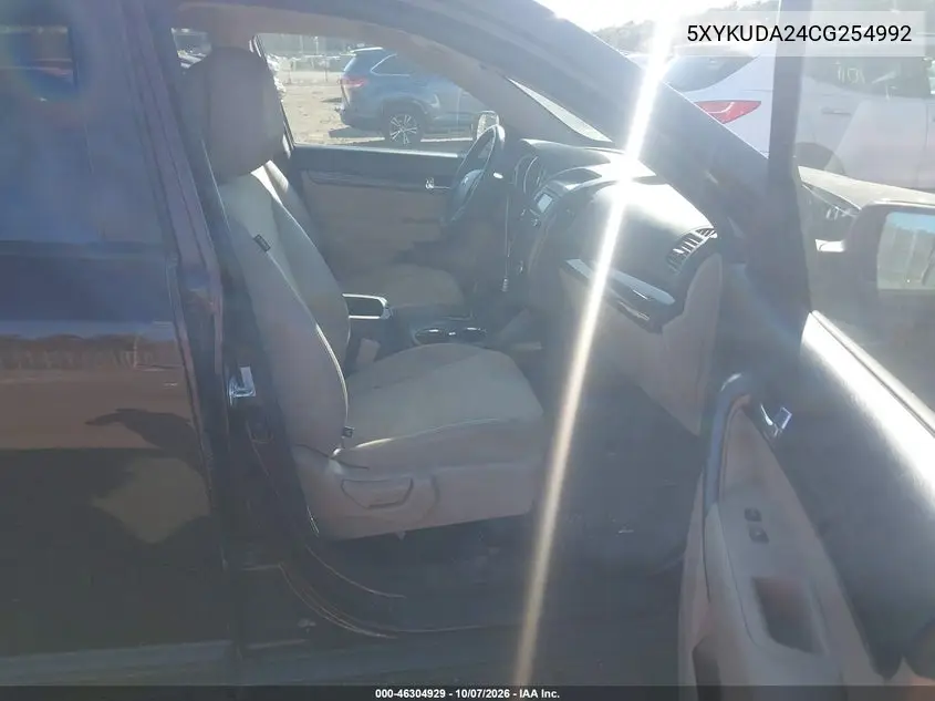 2012 KIA SORENTO VIN 5XYKUDA24CG254992 — фото 5