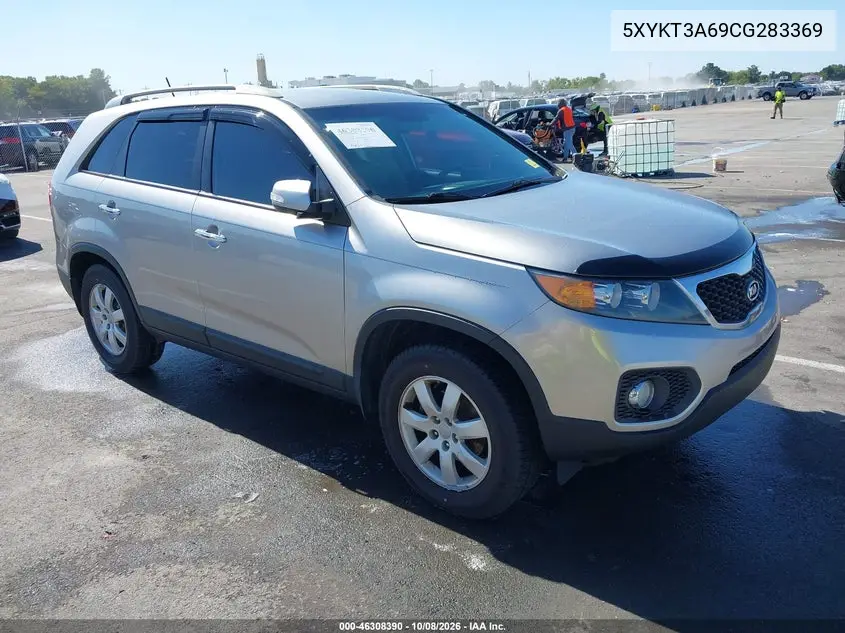 KIA SORENTO 2012, VIN 5XYKT3A69CG283369