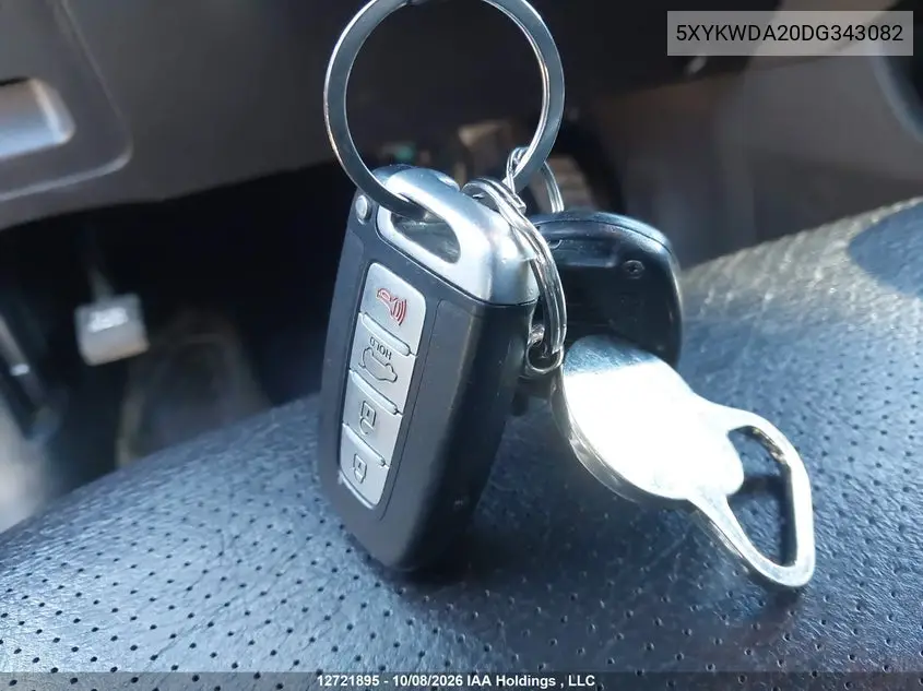 2013 KIA SORENTO VIN 5XYKWDA20DG343082 — фото 11