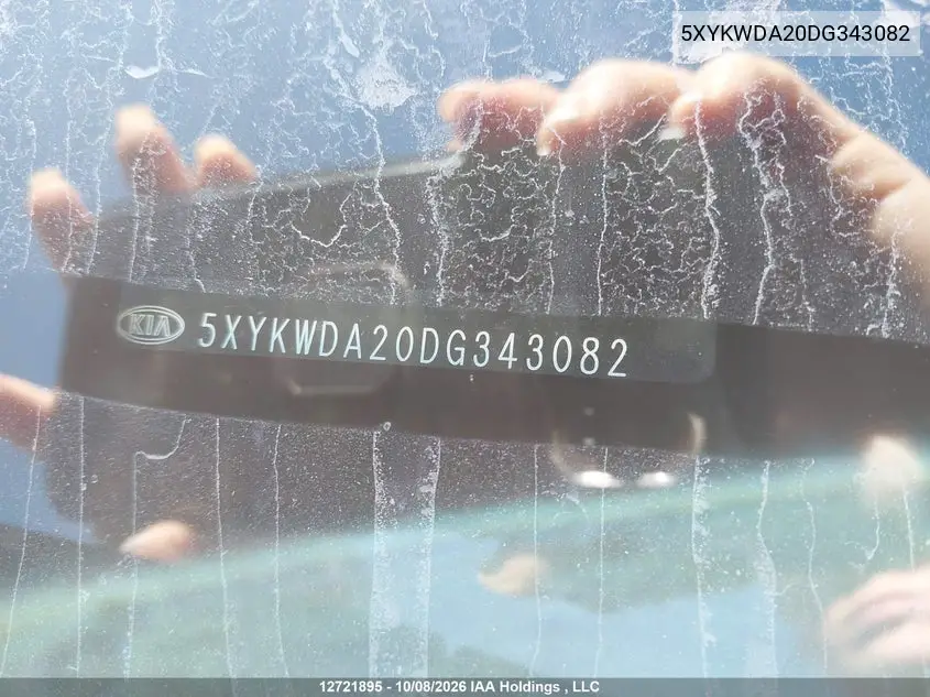 2013 KIA SORENTO VIN 5XYKWDA20DG343082 — фото 18