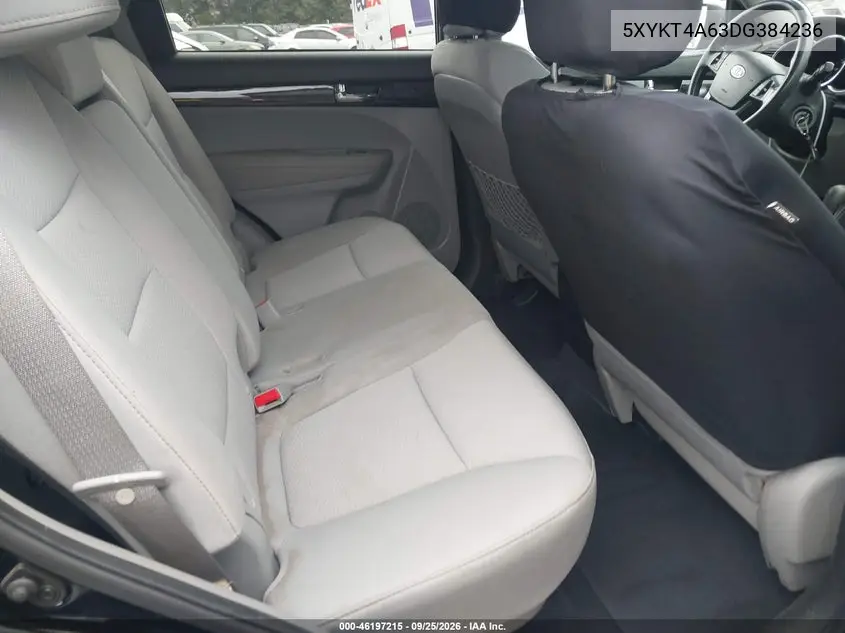 2013 KIA SORENTO VIN 5XYKT4A63DG384236 — фото 8