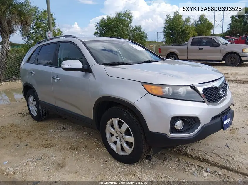 KIA SORENTO 2013, VIN 5XYKT3A68DG393525