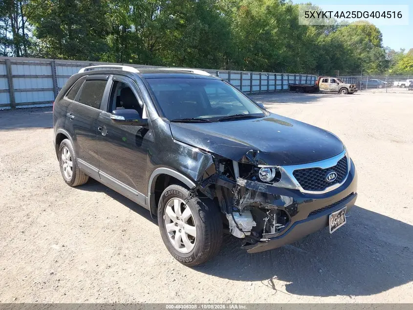 KIA SORENTO 2013, VIN 5XYKT4A25DG404516