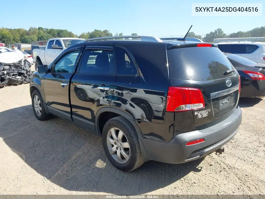 2013 KIA SORENTO VIN 5XYKT4A25DG404516 — фото 3