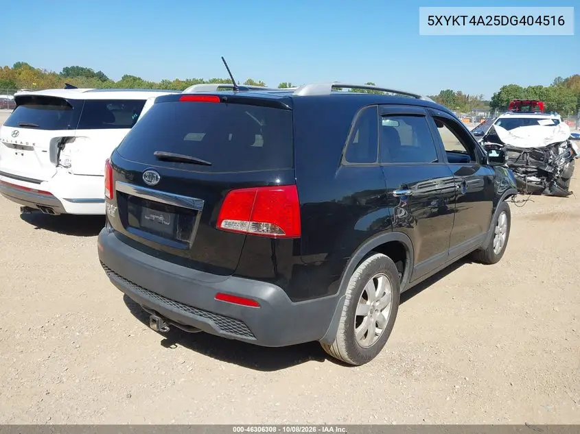 2013 KIA SORENTO VIN 5XYKT4A25DG404516 — фото 4