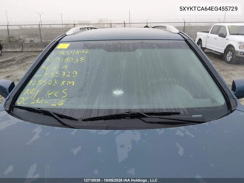 2014 KIA SORENTO VIN 5XYKTCA64EG455729 — фото 17