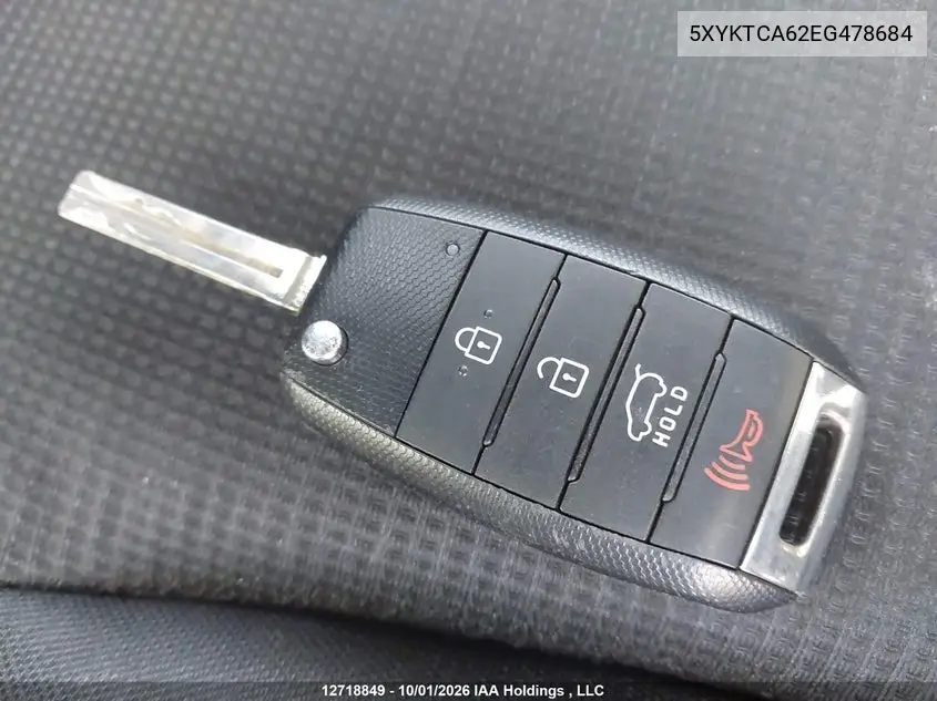 2014 KIA SORENTO VIN 5XYKTCA62EG478684 — фото 11