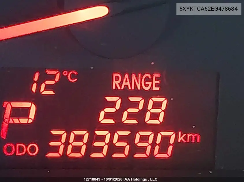 2014 KIA SORENTO VIN 5XYKTCA62EG478684 — фото 15