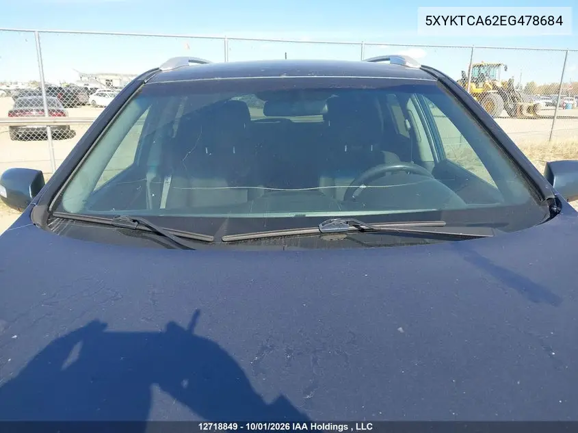 2014 KIA SORENTO VIN 5XYKTCA62EG478684 — фото 17