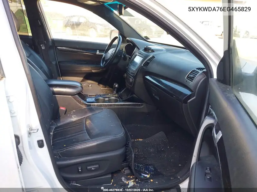 KIA SORENTO 2014, VIN 5XYKWDA76EG465829