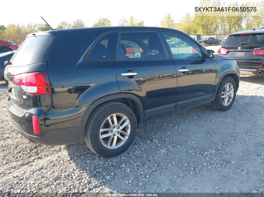 2015 KIA SORENTO VIN 5XYKT3A61FG650575 — фото 4
