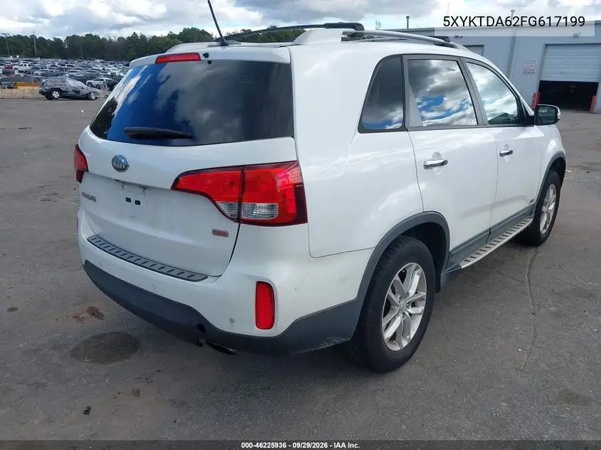 2015 KIA SORENTO VIN 5XYKTDA62FG617199 — фото 4