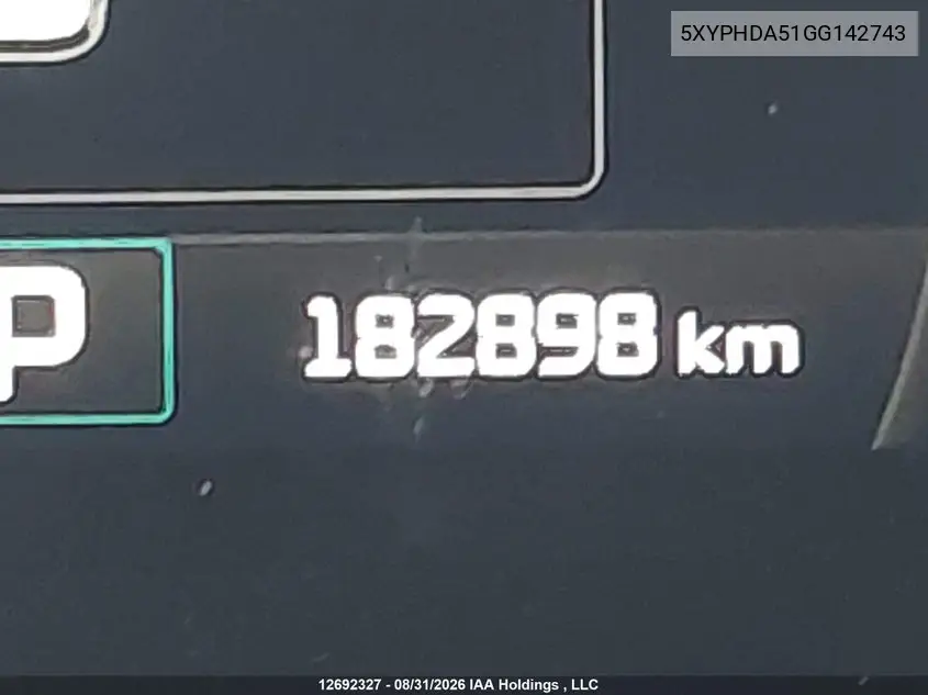 2016 KIA SORENTO VIN 5XYPHDA51GG142743 — фото 15