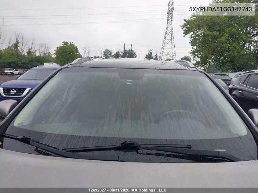 2016 KIA SORENTO VIN 5XYPHDA51GG142743 — фото 17