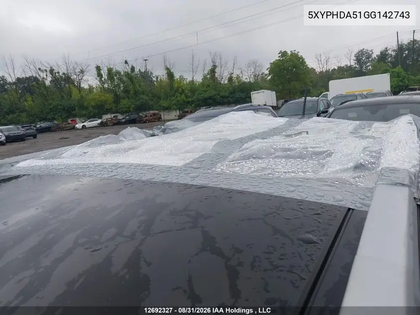 2016 KIA SORENTO VIN 5XYPHDA51GG142743 — фото 19