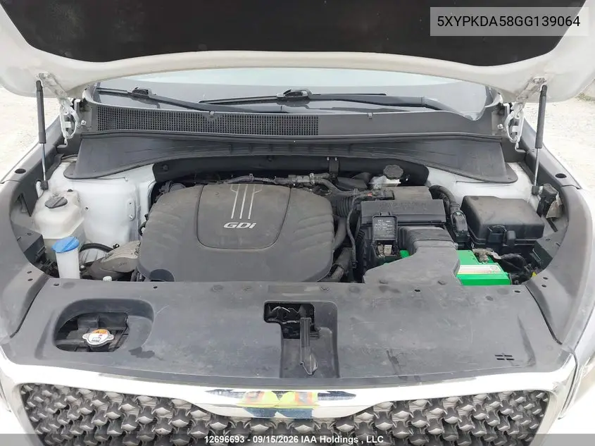 2016 KIA SORENTO VIN 5XYPKDA58GG139064 — фото 10