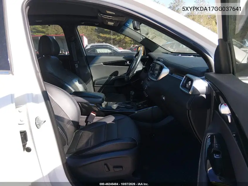 2016 KIA SORENTO VIN 5XYPKDA17GG037641 — фото 5