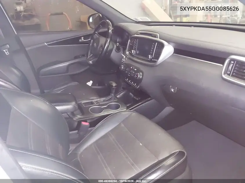 2016 KIA SORENTO VIN 5XYPKDA55GG085626 — фото 5