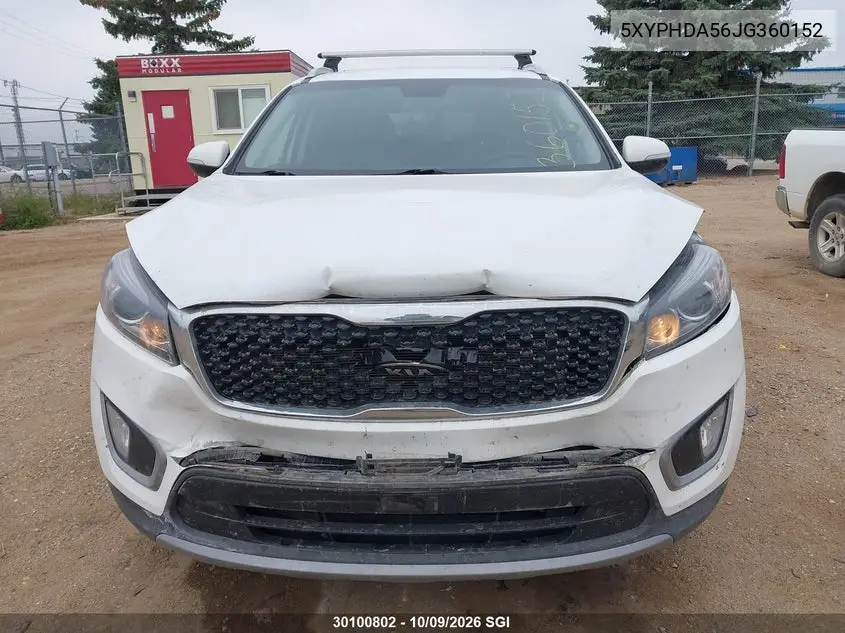 2018 KIA SORENTO VIN 5XYPHDA56JG360152 — фото 12