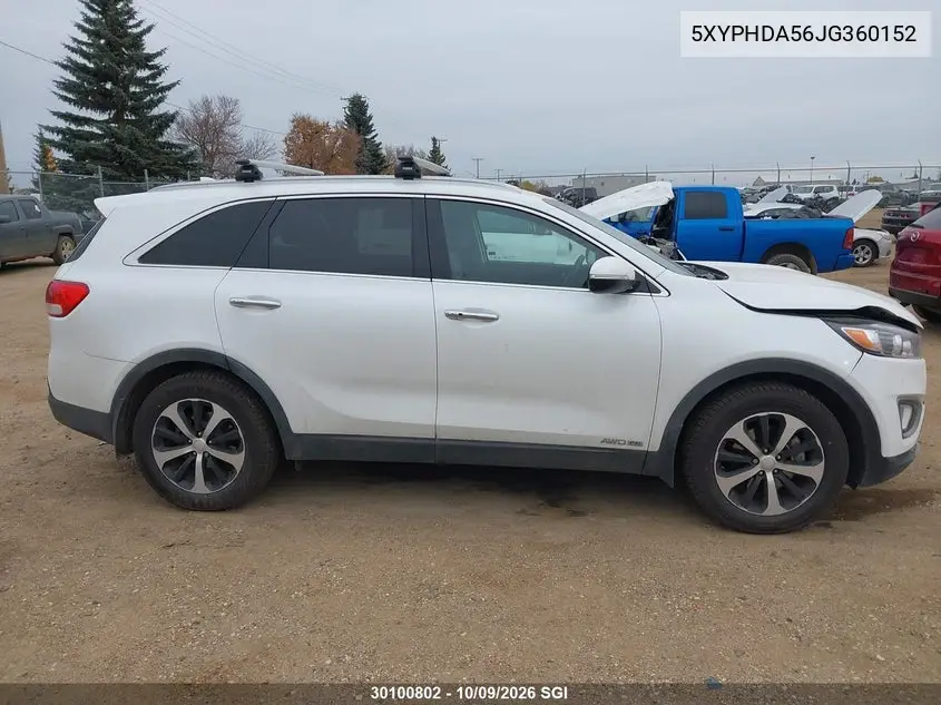 2018 KIA SORENTO VIN 5XYPHDA56JG360152 — фото 13