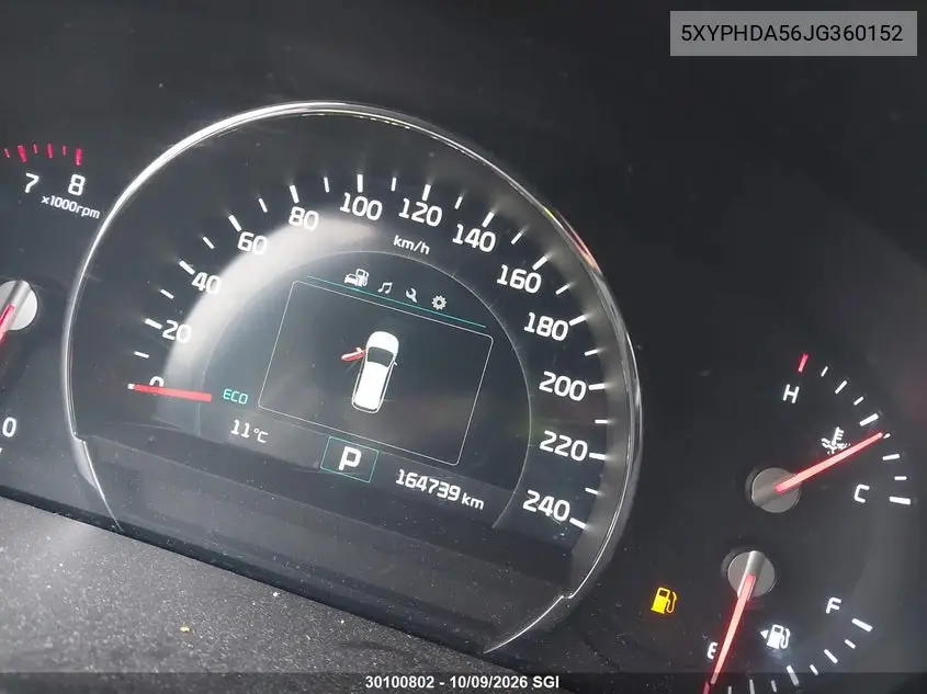 2018 KIA SORENTO VIN 5XYPHDA56JG360152 — фото 15