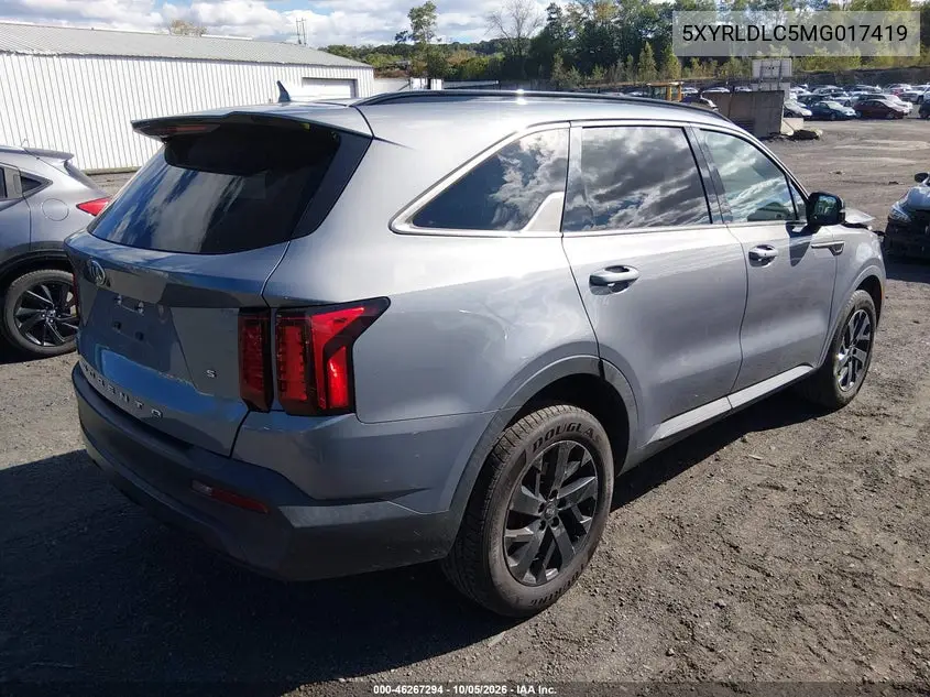 2021 KIA SORENTO VIN 5XYRLDLC5MG017419 — фото 4