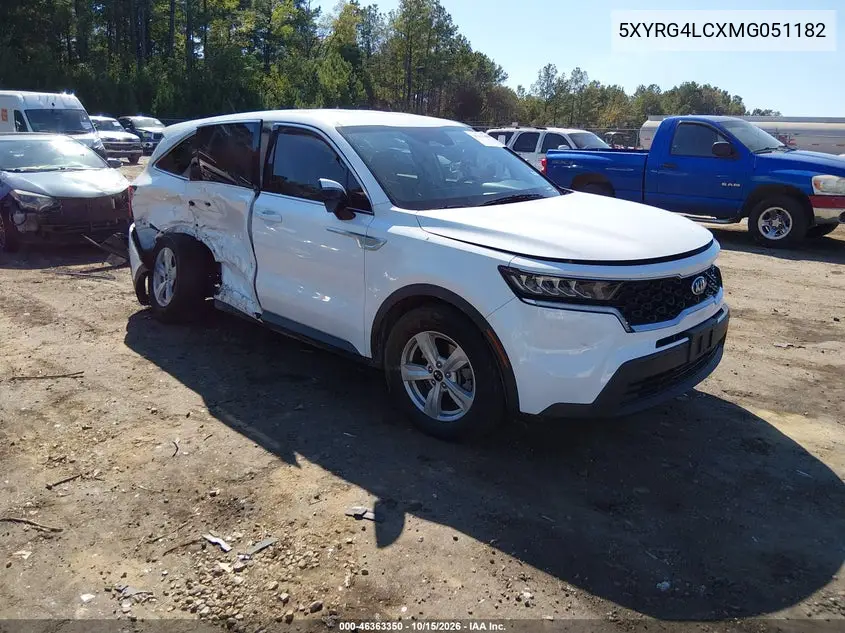 KIA SORENTO 2021, VIN 5XYRG4LCXMG051182