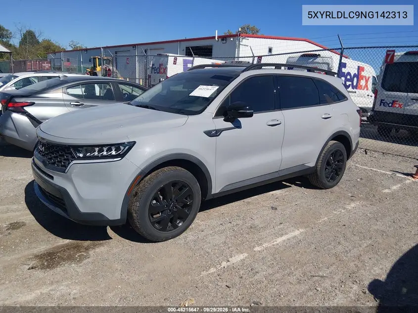 2022 KIA SORENTO VIN 5XYRLDLC9NG142313 — фото 2
