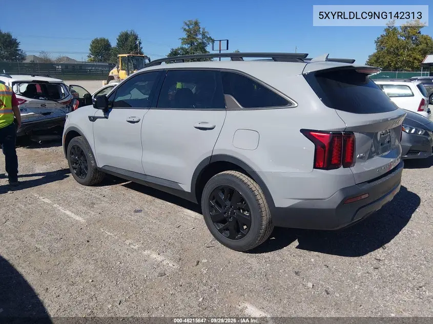 2022 KIA SORENTO VIN 5XYRLDLC9NG142313 — фото 3
