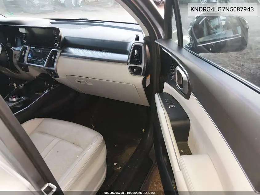 2022 KIA SORENTO VIN KNDRG4LG7N5087943 — фото 5