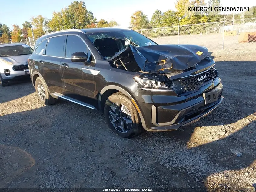 KIA SORENTO 2022, VIN KNDRG4LG9N5062851