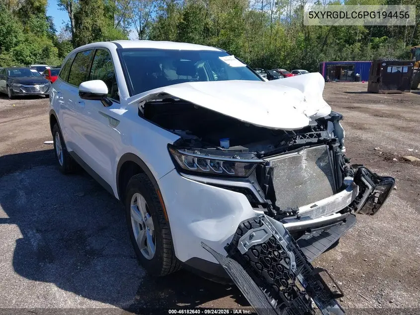 KIA SORENTO 2023, VIN 5XYRGDLC6PG194456