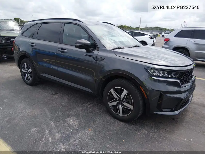 KIA SORENTO 2023, VIN 5XYRL4LC4PG227546