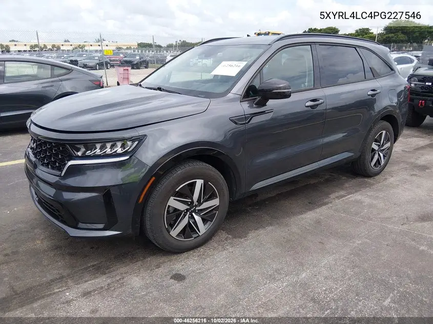 2023 KIA SORENTO VIN 5XYRL4LC4PG227546 — фото 2