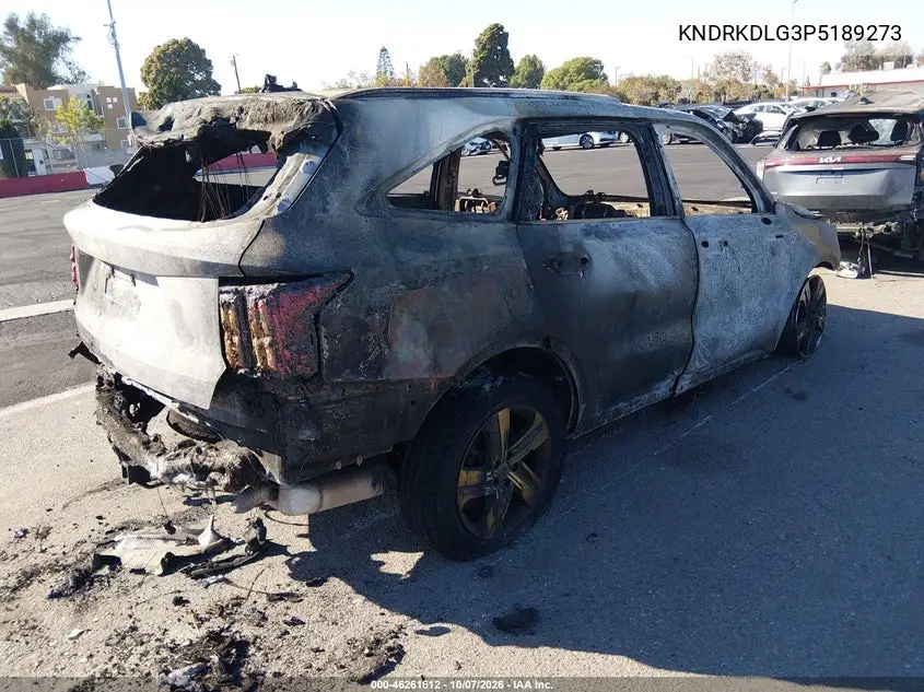 2023 KIA SORENTO VIN KNDRKDLG3P5189273 — фото 4