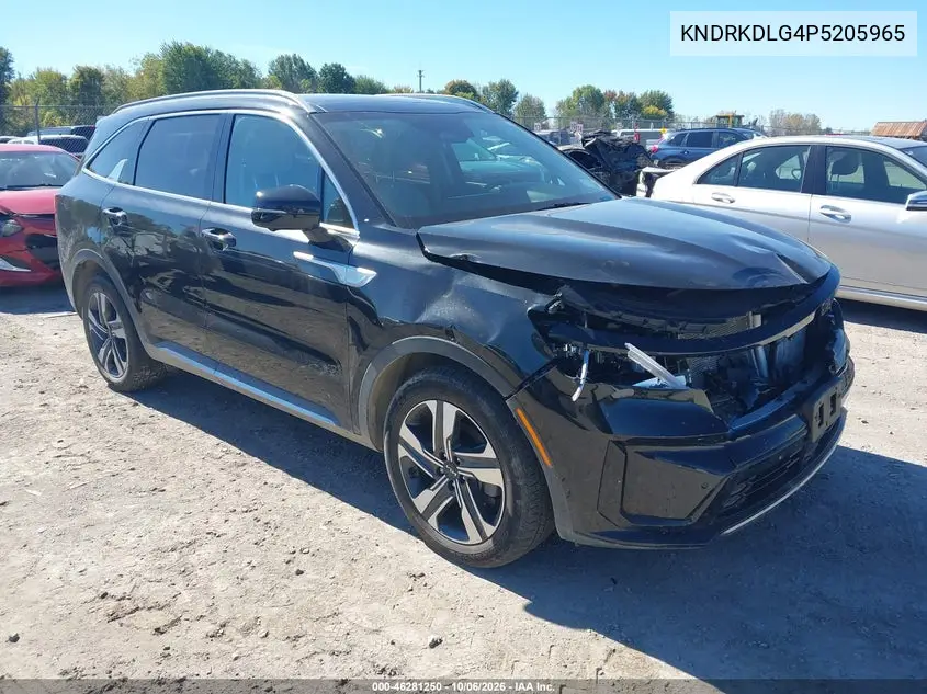 KIA SORENTO 2023, VIN KNDRKDLG4P5205965