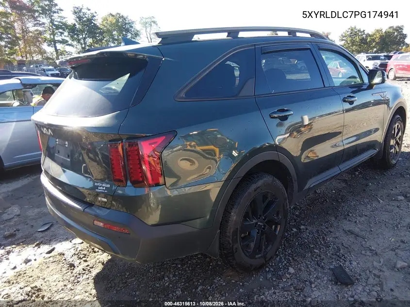 2023 KIA SORENTO VIN 5XYRLDLC7PG174941 — фото 4
