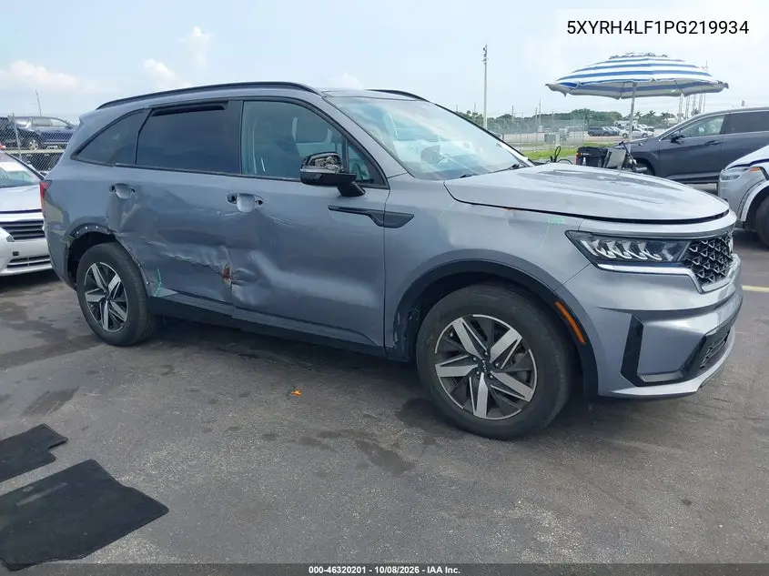 KIA SORENTO 2023, VIN 5XYRH4LF1PG219934