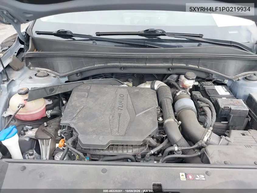 2023 KIA SORENTO VIN 5XYRH4LF1PG219934 — фото 10