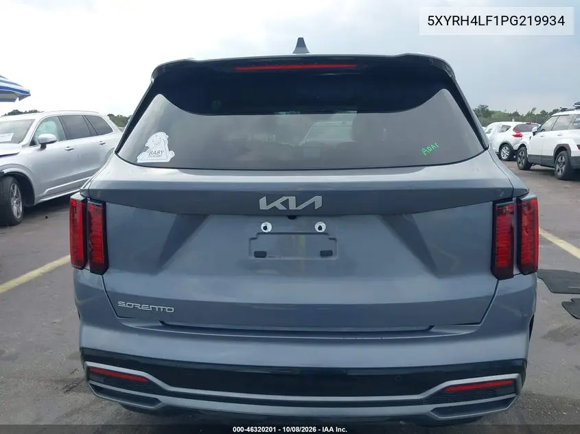 2023 KIA SORENTO VIN 5XYRH4LF1PG219934 — фото 17