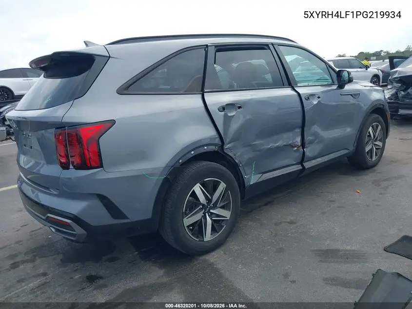 2023 KIA SORENTO VIN 5XYRH4LF1PG219934 — фото 4