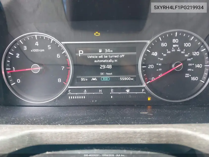 2023 KIA SORENTO VIN 5XYRH4LF1PG219934 — фото 7