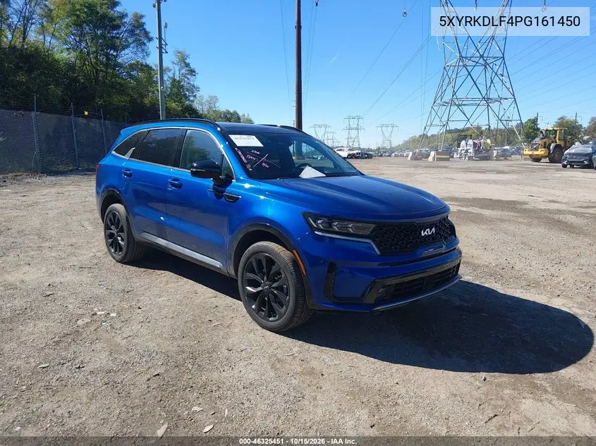 KIA SORENTO 2023, VIN 5XYRKDLF4PG161450