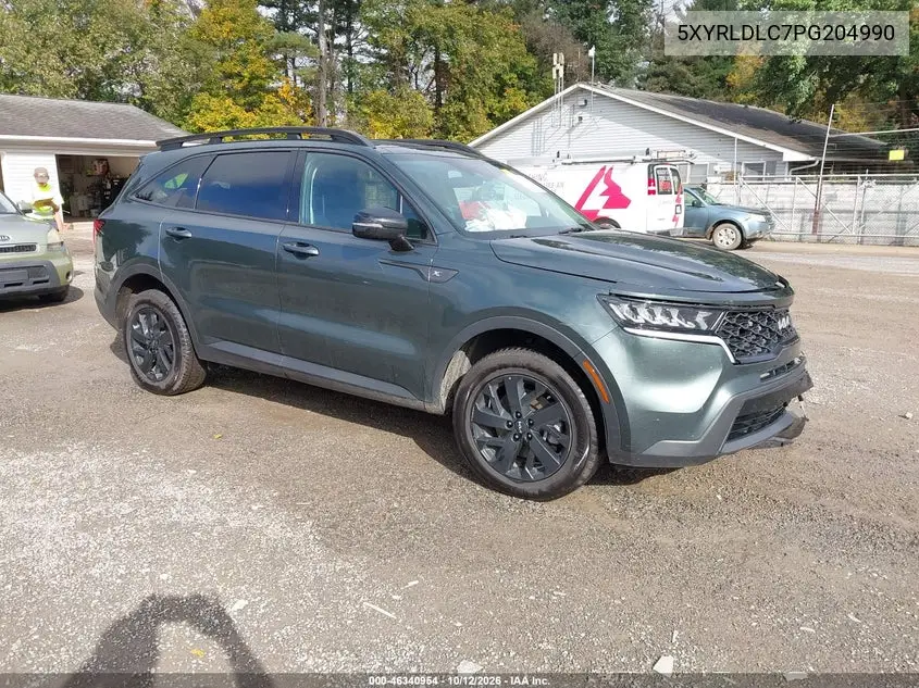 KIA SORENTO 2023, VIN 5XYRLDLC7PG204990